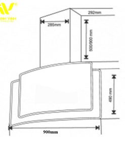 Máy Hút Mùi Giovani G-925 BG - 16 Máy Hút Mùi Giovani G-925 BG - 15