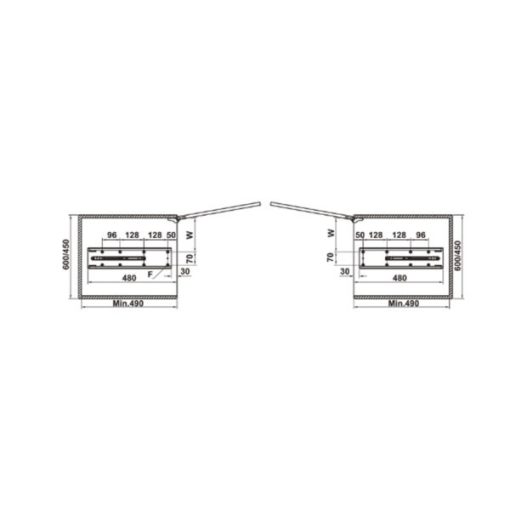 Tủ đồ khô 6 tầng KARA SWING 450mm Hafele 548.65.842 - 5