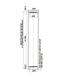 Tủ đồ khô 6 tầng KARA PULL 400mm Hafele 595.80.803 - 16 Tủ đồ khô 6 tầng KARA PULL 400mm Hafele 595.80.803 - 15