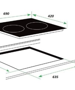 BẾP 2 TỪ GIOVANI G-242T - 6 GIOVANI G-242T