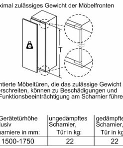 TỦ ĐÔNG BOSCH GIN81ACF0 ÂM TỦ SERIES 6 - 12 TỦ ĐÔNG BOSCH GIN81ACF0 ÂM TỦ SERIES 6 - 11