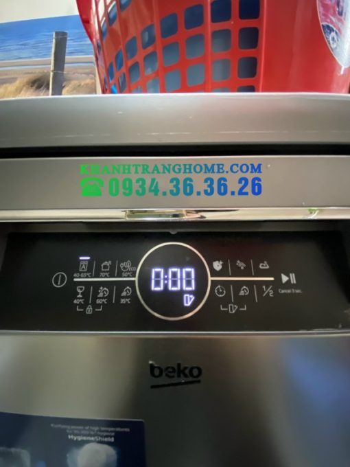 Máy rửa chén bát độc lập Beko BDFN36530XC - 17