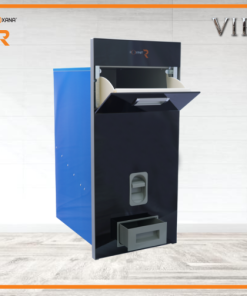 Thùng Gạo Mặt Gương Đen Roxana R016