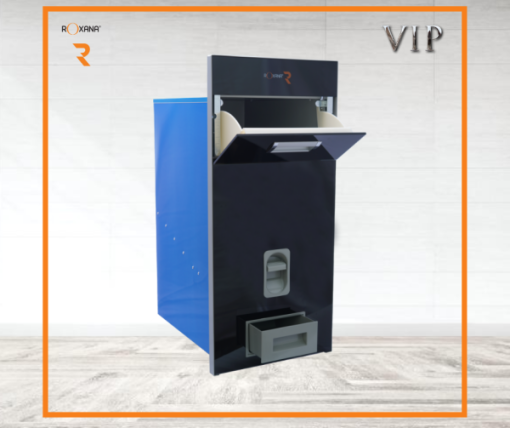 Thùng Gạo Mặt Gương Đen Roxana R016 - 1