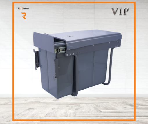 Thùng Rác Đôi Âm Tủ ROXANA R019 - 1