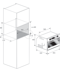 LÒ NƯỚNG KÈM HẤP CÔNG NGHỆ SOUS VIDE ROSIERES RSO450SV - 6 LÒ NƯỚNG KÈM HẤP CÔNG NGHỆ SOUS VIDE ROSIERES RSO450SV - 5