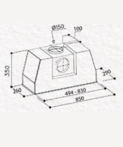 MÁY HÚT MÙI ÂM TRẦN DUDOFF WING - 9