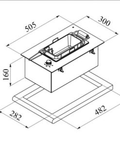 Bếp chiên Domino Dudoff NEPTUNE - 10 Bếp chiên Domino Dudoff NEPTUNE - 9