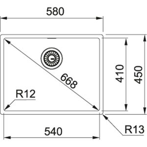 FRANKE | Chậu rửa BOX 210-54 (127.0433.023) - 13