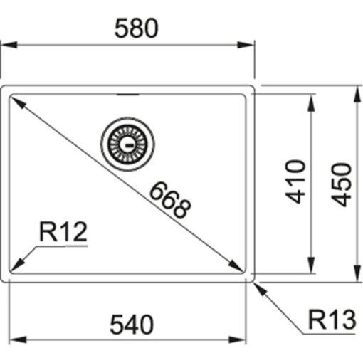FRANKE | Chậu rửa BOX 210-54 (127.0433.023) - 7