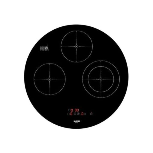BẾP ĐIỆN 3 VÙNG NẤU DUDOFF CELADON F3BR HÌNH TRÒN - 1