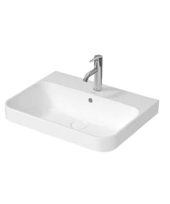 Chậu sứ vành nổi Happy D.2 Plus 600 HAFELE 588.45.128