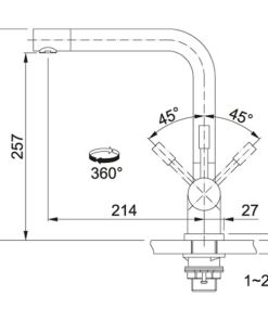 FRANKE | Vòi rửa chén CT 105S (115.0172.475) - 9