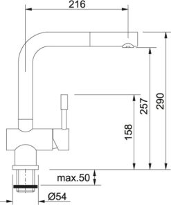 FRANKE | Vòi rửa chén CT 131S (115.0179.840) - 9