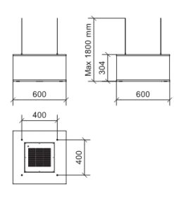 MÁY HÚT MÙI TREO DÂY CÁP DUDOFF DOMINA 60W - 14 MÁY HÚT MÙI TREO DÂY CÁP DUDOFF DOMINA 60W - 13