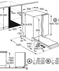 MÁY RỬA BÁT ÂM UltimateCare 700 60cm cho 14 bộ chén đĩa EEM48300L - 5