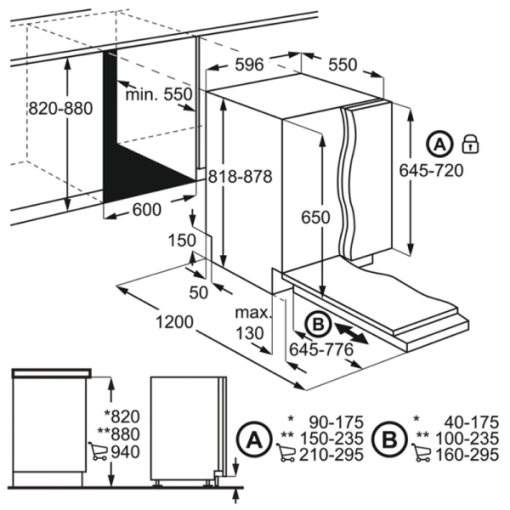 MÁY RỬA BÁT ÂM UltimateCare 700 60cm cho 14 bộ chén đĩa EEM48300L - 3