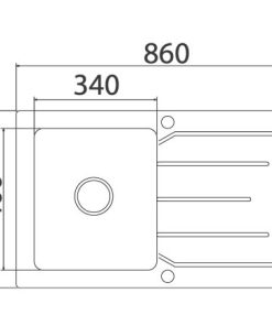 CHẬU RỬA DUDOFF GALIO S01-A1W - 9