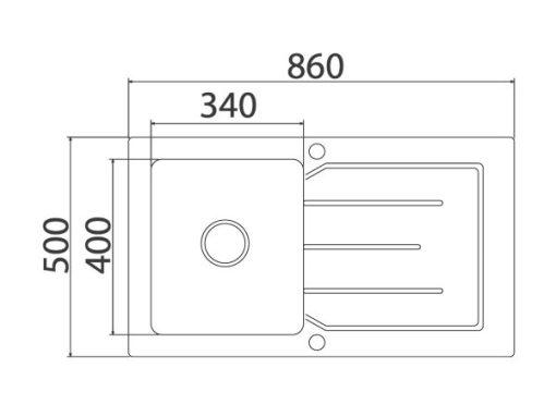 CHẬU RỬA DUDOFF GALIO S01-A1W - 5