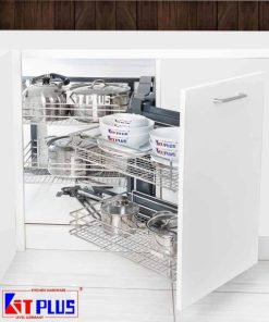 GIÁ LIÊN HOÀN INOX NAN MỞ TRÁI KIT PLUS DK16B VIP-L