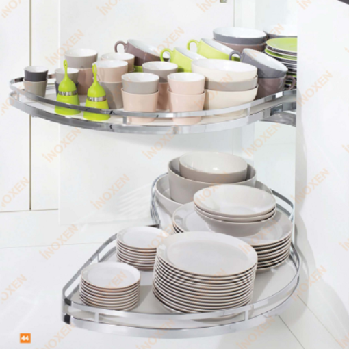 Mâm xoay hình lá INOXEN KGM-180R mở phải - 1