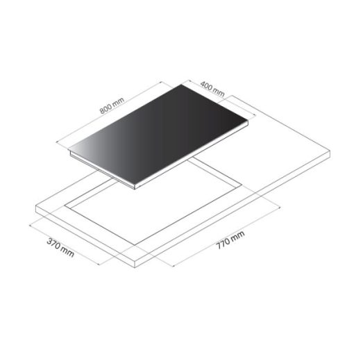 BẾP TỪ 3 VÙNG NẤU DUDOFF IVY A3B - 5