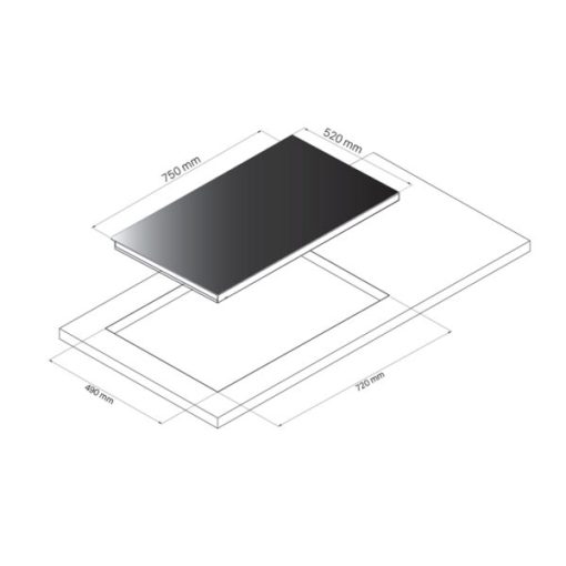 BẾP TỪ KẾT HỢP ĐIỆN DUDOFF MIA A2B - 5