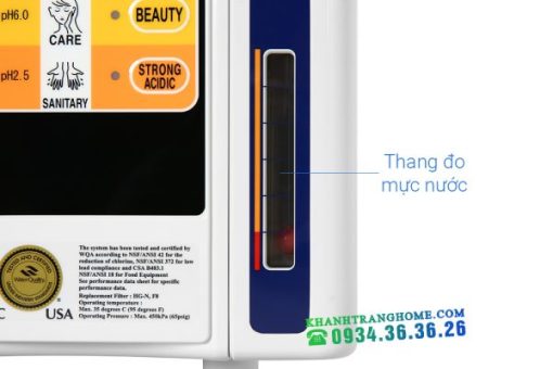Máy lọc nước ion kiềm Kangen LeveLuk SD501 7 tấm điện cực - 13