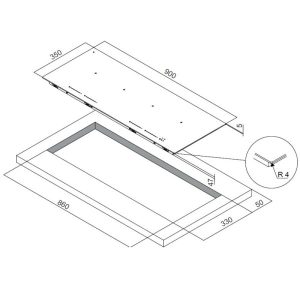 BẾP TỪ 4 VÙNG NẤU DUDOFF IVY F4B - 17