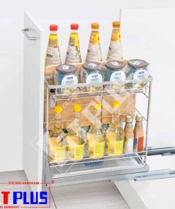 GIÁ GIA VỊ INOX NAN DẸT KIT PLUS DS30