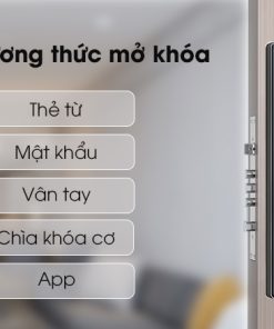 Khoá thông minh Sharp S6-B PRO BLACK - 21