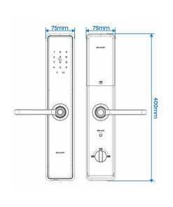 Khoá thông minh Sharp A1-B (Gold) - 9