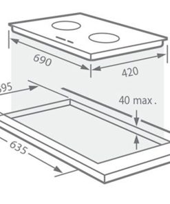 BẾP HỖN HỢP GIOVANI G-241 ET - 5 GIOVANI G-241 ET