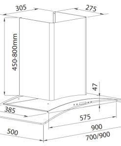 MÁY HÚT MÙI GIOVANI GH-2067 GP - 5 GIOVANI GH-2067 GP