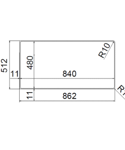 CHẬU RỬA DUDOFF LAYER 86 - 13