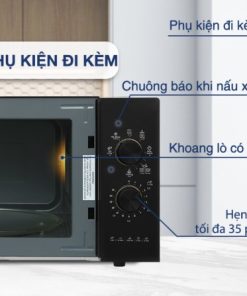 Lò vi sóng Electrolux EMG23K22B 23 lít - 18 Lò vi sóng Electrolux EMG23K22B 23 lít - 17