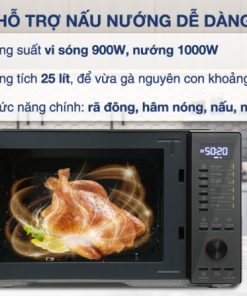 Lò vi sóng kết hợp nướng Electrolux EMG25D22BM - 28 Lò vi sóng kết hợp nướng Electrolux EMG25D22BM - 27