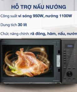 Lò vi sóng có nướng Electrolux EMG30D22BM - 33