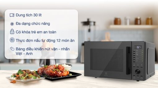 Lò vi sóng có nướng Electrolux EMG30D22BM - 7