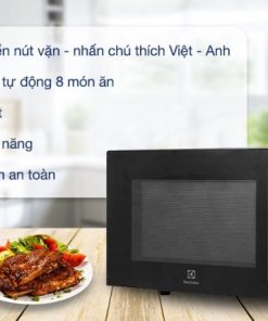 Lò vi sóng Electrolux EMM23D22B 23 lít - 14 Lò vi sóng Electrolux EMM23D22B 23 lít - 13
