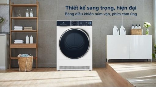 Máy sấy bơm nhiệt Electrolux 8 kg EDH803Q7WB - 9