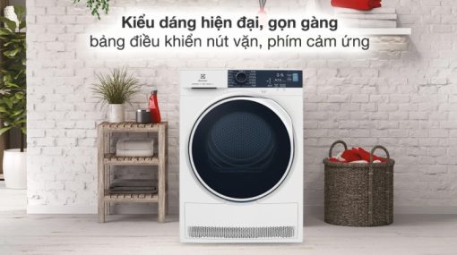 Máy sấy bơm nhiệt Electrolux 8 kg EDH804H5WB - 9