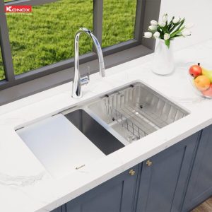 Chậu rửa bát Workstation Sink KN8646DU Dekor - Konox Việt Nam - 10