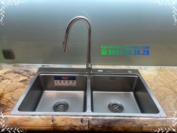 Chậu rửa bát KONOX KN8651TD Dekor - 13