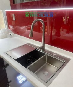 Chậu rửa bát KONOX KN8151TS DEKOR - 32 Chậu rửa bát KONOX KN8151TS DEKOR - 31