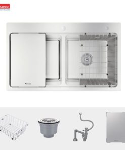 Chậu rửa bát KONOX KN8651TD Dekor - 23 Chậu rửa bát KONOX KN8651TD Dekor - 22