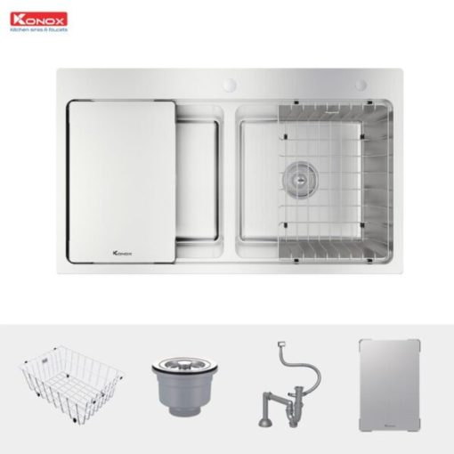 Chậu rửa bát KONOX KN8651TD Dekor - 5