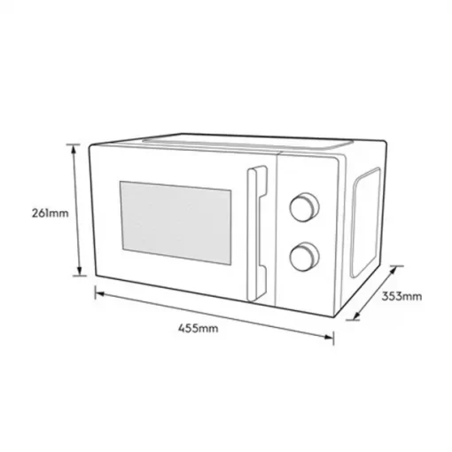 Lò Vi Sóng Electrolux EMM20K22B 20 Lít - 3