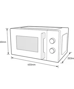 Lò Vi Sóng Electrolux EMM20K22W 20 Lít - 15