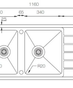 CHẬU RỬA DUDOFF SPOT MA5L - 9